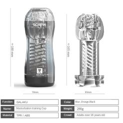 Cốc thủ dâm cao cấp Nhật Bản Galaku Screw - Ảnh 5