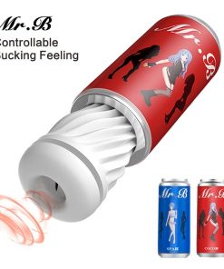 Cốc thủ dâm silicon cao cấp MrB thiết kế độc đáo ngụy trang hình lon nước