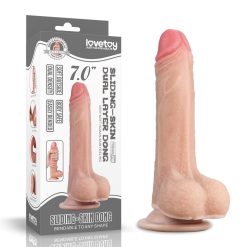Dương vật giả cao cấp Lovetoy có thể sục lẫn Blow Job