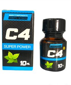 Popper C4 10ml Super Strong hương thơm bạc hà cực mạnh phê kéo dài (mới)