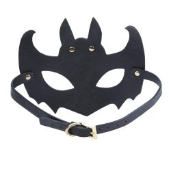 Mặt nạ dơi BDSM chất liệu da dệt cao cấp - Ảnh 6