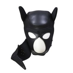 Mặt nạ chó BDSM full da cao cấp - Ảnh 10