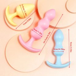Bộ plug nông ass silicon dành cho người mới