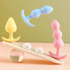 Bộ plug nông ass silicon dành cho người mới