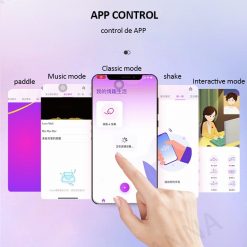 Alternative view of Trứng rung thông minh Ellie rung nẩy cực mạnh 9 chế độ với nhiều tính năng trên app điện thoại