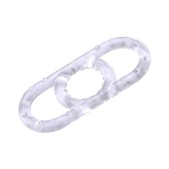 Vòng đeo dương vật silicon dẻo 3 trong 1 - Ảnh 6
