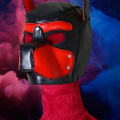 Mặt nạ chó BDSM full da cao cấp - Ảnh 11