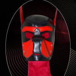 Mặt nạ chó BDSM full da cao cấp - Ảnh 12