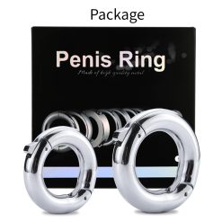 Vòng đeo dương vật inox tùy chỉnh kích thước phù hợp với cậu nhỏ
