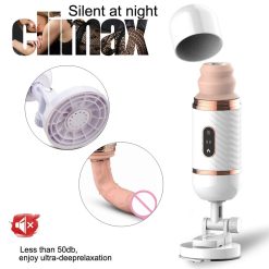 Máy thụt dương vật nhiều chế độ tạo nhiệt điều khiển từ xa Cyclone Fire Dibe - Ảnh 8