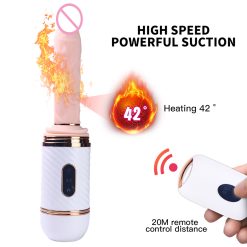 Máy thụt dương vật nhiều chế độ tạo nhiệt điều khiển từ xa Cyclone Fire Dibe - Ảnh 3
