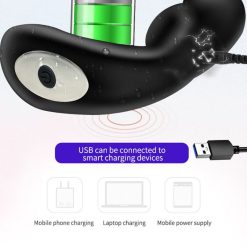 Plug rung 10 chế độ massage và kích thích tuyến tiền liệt mạnh mẽ King Prostate Massage - Ảnh 7