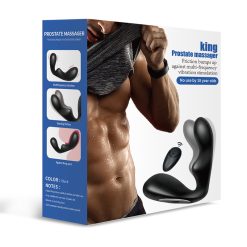 Plug rung 10 chế độ massage và kích thích tuyến tiền liệt mạnh mẽ King Prostate Massage - Ảnh 4