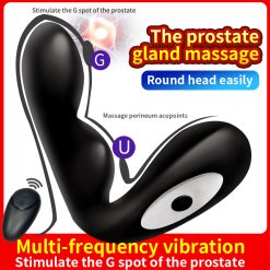 Alternative view of Plug rung 10 chế độ massage và kích thích tuyến tiền liệt mạnh mẽ King Prostate Massage