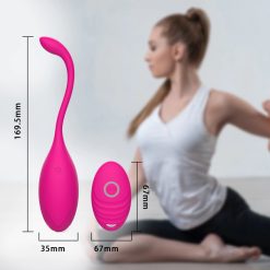Trứng rung điều khiển từ xa với thiết kế nhỏ gọn dễ dàng mang theo 24/7 - Ảnh 5