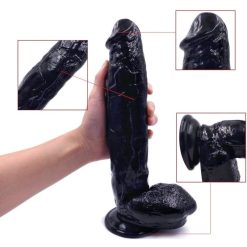 Dương vật giả Juai size khủng 30cm (màu đen) - Ảnh 6