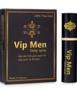 Xịt chống xuất tinh sớm VIP Men Delay Spray 100% thảo dược thiên nhiên