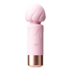 Chày rung MizzZee - Mini Ice cream AV stick heating vibrator siêu nhỏ gọn rung 10 chế độ cực êm