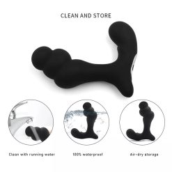 Plug rung 10 chế độ massage và kích thích tuyến tiền liệt mạnh mẽ King Prostate Massage (mẫu mới) - Ảnh 10