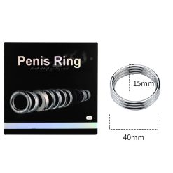Alternative view of Vòng đeo dương vật inox bản ghép 3 cực đẹp
