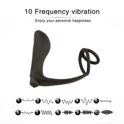Alternative view of Plug rung 10 chế độ kích thích tuyến liền liệt cho gay