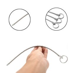 Alternative view of Que thông niệu đạo inox cao cấp 3 size tùy chọn