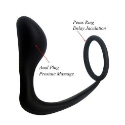 Alternative view of Plug hậu môn kiêm vòng đeo dương vật