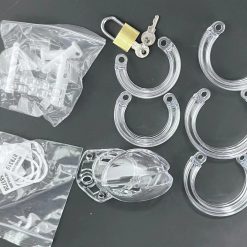 Khóa dương vật trong suốt