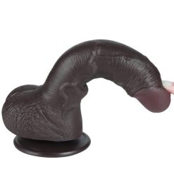 Dương vật giả cao cấp Lovetoy Sliding-Skin Dual Layer 19.5cm màu đen - Ảnh 3
