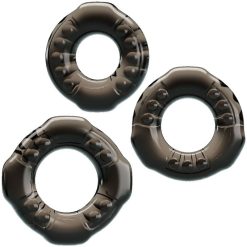 Alternative view of Bộ 3 vòng đeo dương vật silicon siêu mềm chính hãng Baile