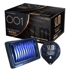 Bao cao su Shulemei 001 siêu mỏng kéo dài quan hệ hộp 10 bcs