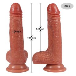 Dương vật giả silicon cao cấp mềm mịn 19cm - Ảnh 3