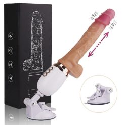 Máy thụt dương vật nhiều chế độ rung thụt tạo nhiệt điều khiển từ xa Dibe