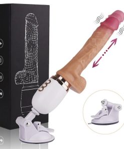 Máy thụt dương vật nhiều chế độ rung thụt tạo nhiệt điều khiển từ xa Dibe