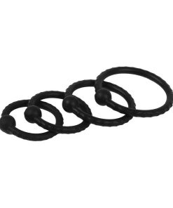 Bộ 4 vòng đeo dương vật silicon