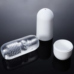 Cốc thủ dâm trong suốt 2 đầu cao cấp chính hãng Roselex - Ảnh 7