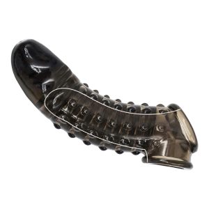 Bao đôn dương vật silicon màu đen cỡ lớn