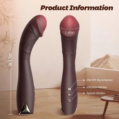 Alternative view of Đồ chơi tình dục 21cm rung cực mạnh nhiều chế độ