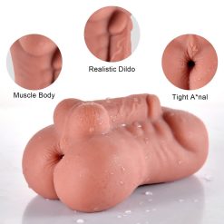 Hậu môn silicon nguyên khối nhỏ gọn cho Gay