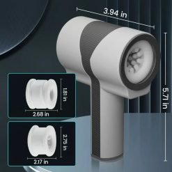 Máy thủ dâm tự động hai đầu xoay thụt rung nhiều chế độ Raiden Hgod - Ảnh 8